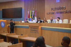 Vereador Kalynka realiza sessão solene para homenagear o impacto social e desempenho do Cibear