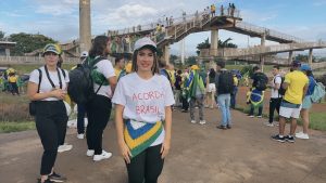 Vereadora Kalynka Meirelles chega a Brasília na caminhada final do movimento Acorda Brasil