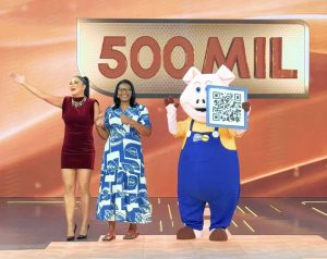 Moradora de Rondonópolis leva R$ 500 mil no Programa Silvio Santos