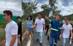 Nikolas faz caminhada de MG ao DF em ato sobre 8/1 e Bolsonaro