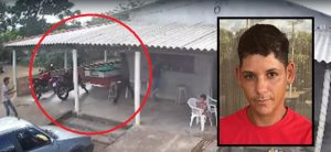 Vigia é assassinado a tiros dentro de bar em MT; câmeras registaram o crime