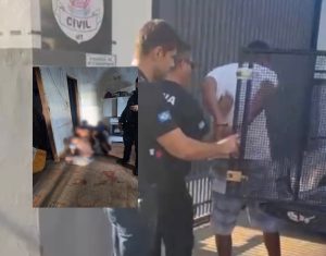 Dois são presos suspeitos de matar homem dentro de casa em Rondonópolis; vídeo mostra prisão