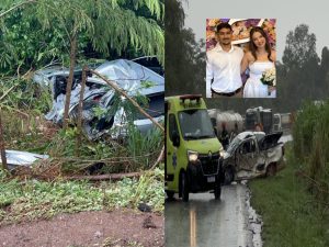 Jovem recém-casado em Rondonópolis morreu a caminho da lua de mel na BR-364