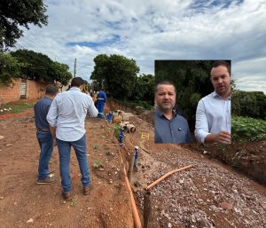 Enquanto uns lacram nas redes, vereador, Sanear e Sinfra trabalham para resolver problema antigo no Pindorama; vídeo