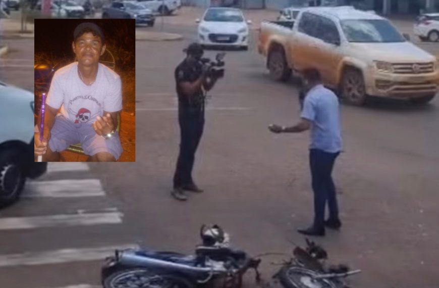 Motociclista morre após violenta colisão na Médici em Rondonópolis