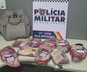 ‘Cansada’ da promessa de picanha, mulher furta diversas peças de carne e acaba presa em Rondonópolis