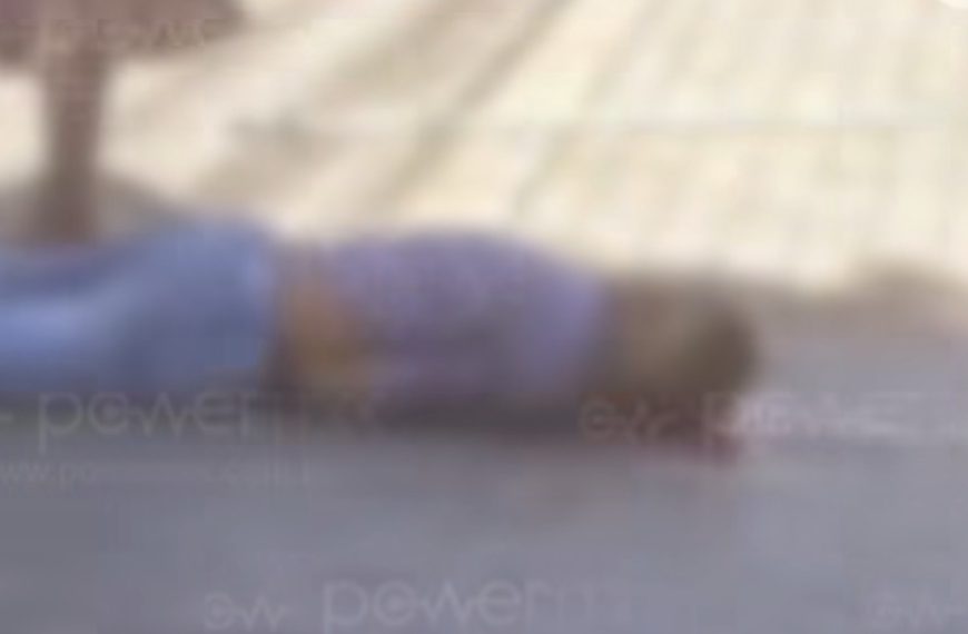 Pintor morre após sofrer descarga elétrica e cair de 5 metros em MT; vídeo forte