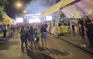 Lunático é preso após ameaçar foliões com faca e causar reboliço no Rondon Folia