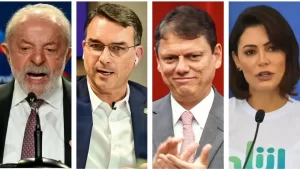 Pesquisa Meio/Ideia: Lula empata com Flávio, Tarcísio e Michelle no segundo turno