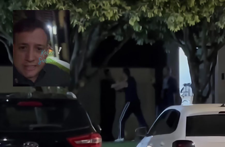 Vídeo mostra cunhado de prefeito intimidando e agredindo suplente de vereador em MT