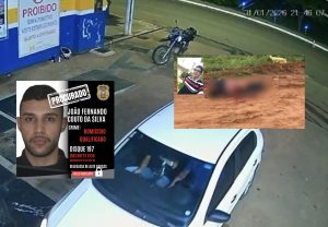 PC caça suspeito de assassinato após corpo ser encontrado nu em MT; imagens mostram vítima e autor juntos