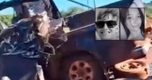 Motorista colocou jovem em S10 e colidiu propositalmente em carreta na BR-163; ambos morreram