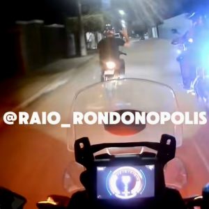 Vídeo mostra perseguição a ‘amostradinho’ pelas ruas que terminou em prisão em Rondonópolis