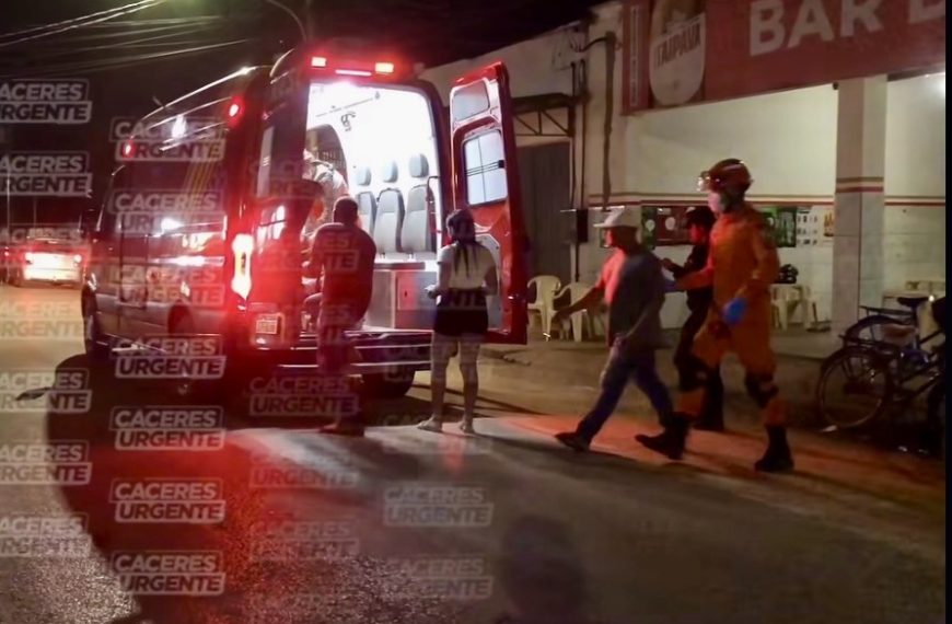 Ataque de facção em bar termina com dois baleados no Hospital Regional; vídeo