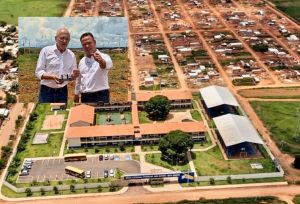 “ULTRA-MODERNA” | Ao lado de Pivetta, Cláudio comemora nova escola estadual integrada no Alfredo de Castro