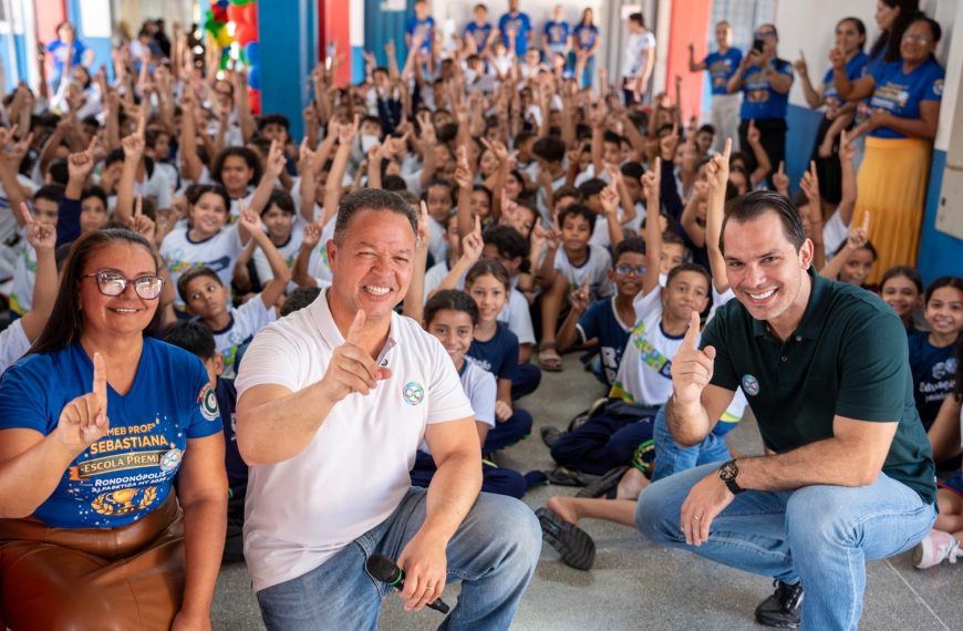 No primeiro ano, Cláudio Ferreira coloca Educação de Rondonópolis entre as 16 melhores do Brasil