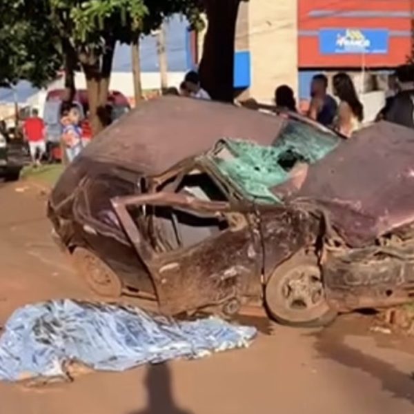 Vídeo forte mostra passageira que morreu após gravíssimo acidente entre RAM e carro em MT; vítima identificada
