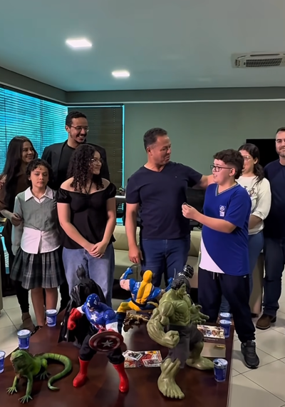 Ao lado de Cláudio, alunos mostram como salvaram iguanas símbolo de Rondonópolis com projeto escolar; assista