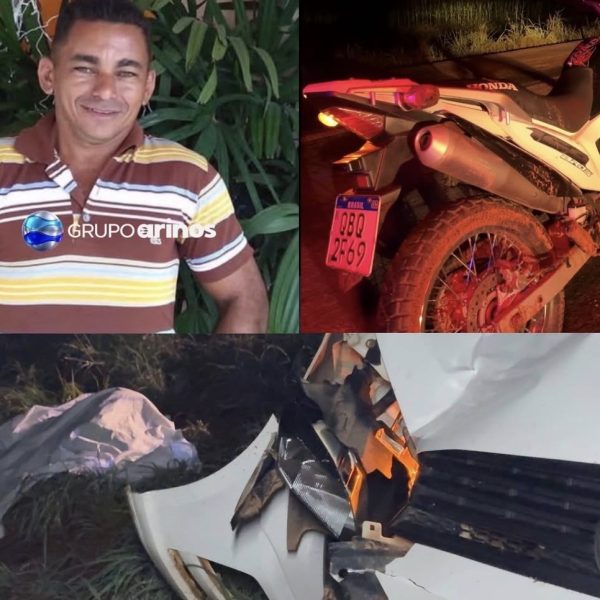 Motociclista para na rodovia após pane e acaba morto em atropelamento brutal em MT; vídeo