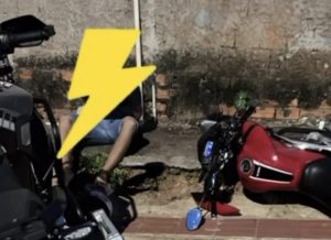 Menor ‘amostradinho’ cai durante fuga alucinante e acaba apreendido em Rondonópolis