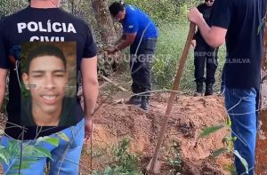 Jovem é morto com o próprio cadarço por “amigos” ligados a facção e enterrado em cova; vídeo