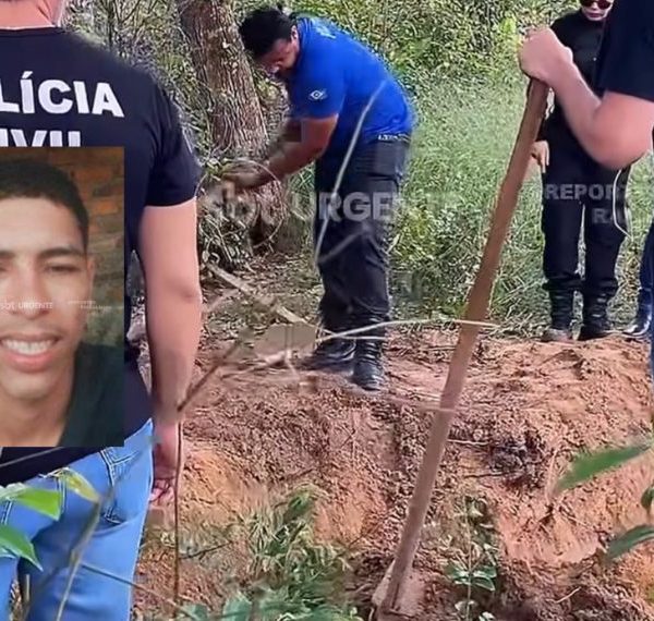 Jovem é morto com o próprio cadarço por “amigos” ligados a facção e enterrado em cova; vídeo