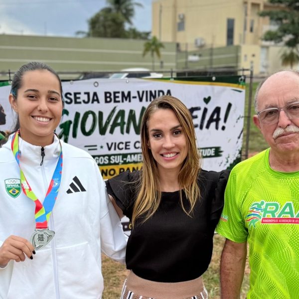 Vereadora Kalynka celebra conquista de atleta de Rondonópolis nos Jogos Sul-Americanos da Juventude