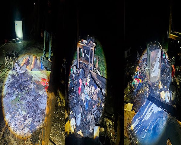 Homem ‘enche a cara’ de 51, ateia fogo em residência de casal e quase morre carbonizado em MT; veja