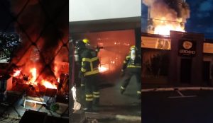 Casa sertaneja é tomada pelas chamas e deixa moradores em pânico em Cuiabá; vídeo