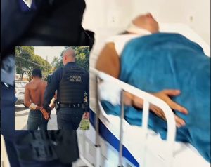 Sem aceitar o fim, homem ‘enche a cara’, esfaqueia brutalmente a ex e colide o carro em MT; vídeo forte