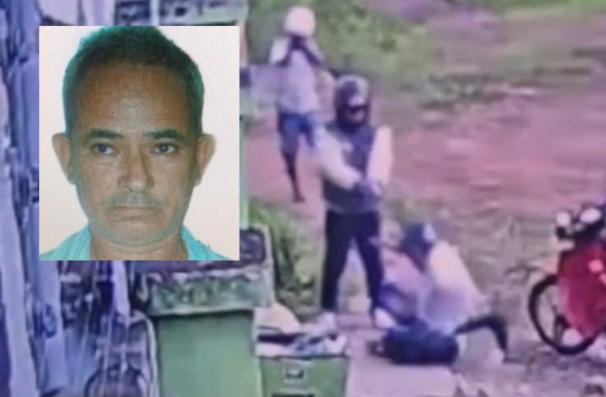 Venezuelano do CV flagrado assassinando idoso com tiros à queima-roupa é preso em MT; assista