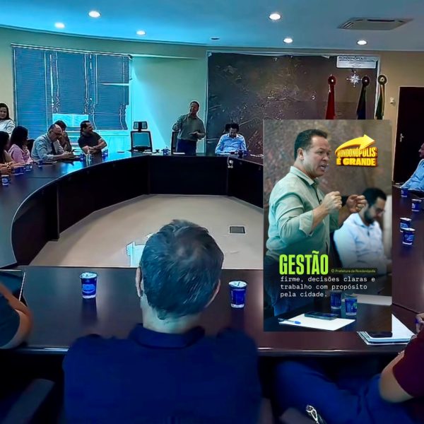 Cláudio reúne secretariado, reforça coesão e mantém foco nas grandes entregas de Rondonópolis