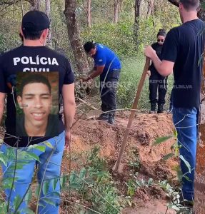 Corpo de jovem morto com o próprio cadarço pelos ‘amigos’ faccionados é encontrado em MT; vídeo