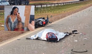 Rondonópolis: mulher morta em acidente na BR-364 é identificada e estaria grávida; veja