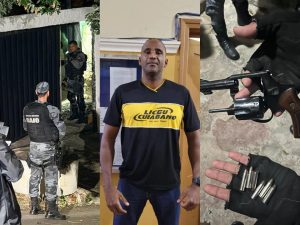 Servidor de escola morre após apontar arma para PM enquanto mantinha enteada refém em MT; imagens