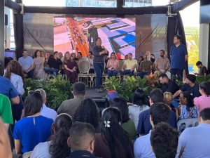 Prefeito anuncia novo laboratório durante inauguração do terminal e destaca estrutura inédita em Rondonópolis