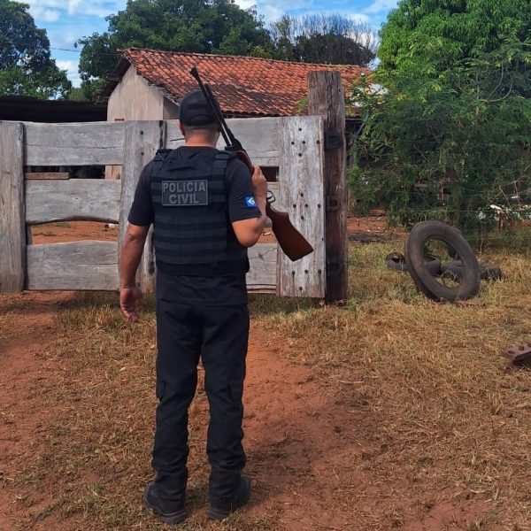 DERF de Rondonópolis fecha o cerco contra lunático armado acusado de aterrorizar e extorquir moradores