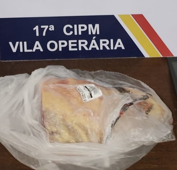 Cansado da promessa, homem tenta furtar picanha em supermercado e acaba preso em Rondonópolis