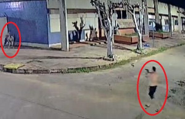 Vídeo mostra PM de folga salvando mulher que estava sendo estuprada na rua em MT; assista