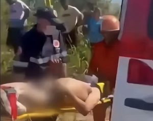 Vídeo mostra resgate de jovem encontrado após 3 dias preso em picape perto de Rondonópolis