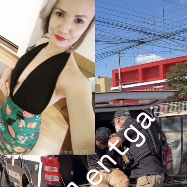 Assista a prisão de homem que assassinou cruelmente universitária dentro de casa em MT