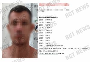 Predador sexual é preso em flagrante após estuprar adolescente em Rondonópolis; ficha criminal mostra diversos estupros