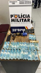Playboy do agro em Hilux dá tiros perto de crianças, enfrenta a PM e cai com arsenal