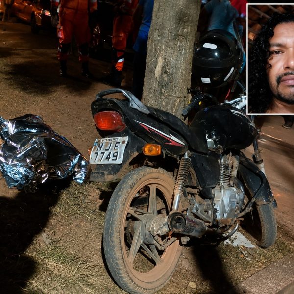 Alta velocidade: motociclista morre ao colidir brutalmente contra árvore em MT; vídeo