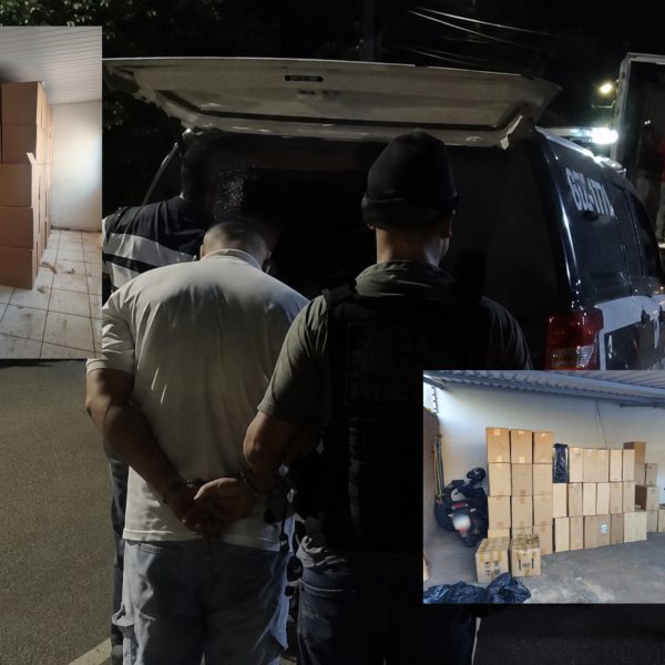 PC estoura bunker clandestino do CV e apreende carga ‘milionária’ de cigarros em Rondonópolis; vídeo