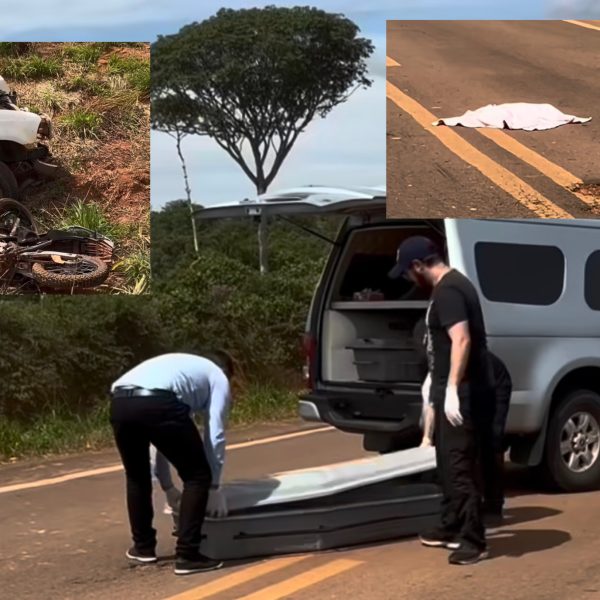 Pai e filha de 8 meses morrem após colisão gravíssima entre F-350 e moto em MT; vídeo