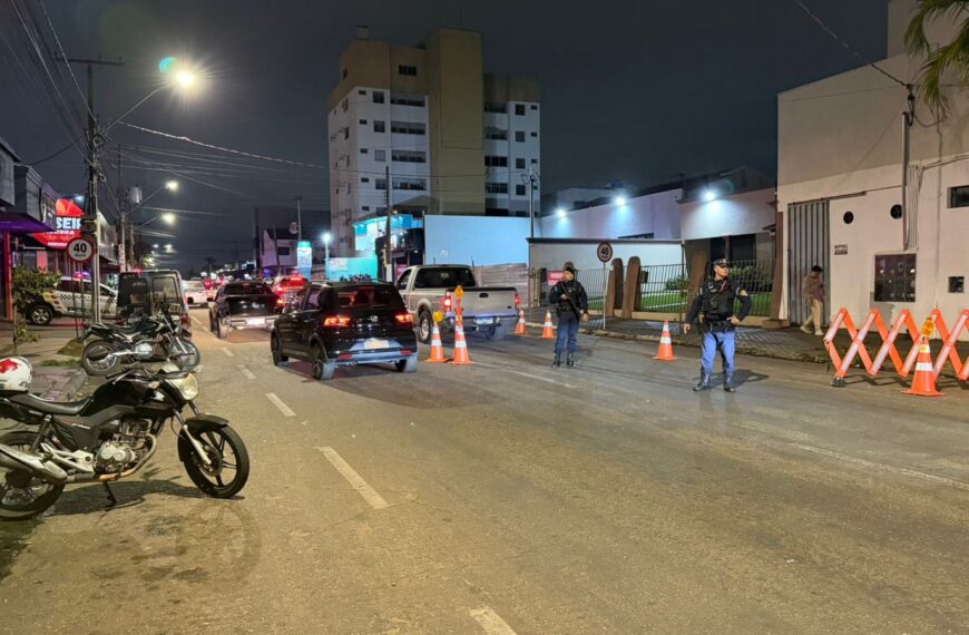 Lei Seca flagra motoristas bêbados, prende 8 pessoas e remove 44 veículos em Rondonópolis; vídeo