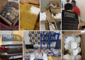 Laboratório do CV comandado por ‘Vovózona’ é estourado pela Polícia Civil em Rondonópolis; imagens