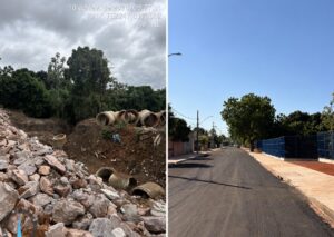 Obra definitiva na Rua Zélia resolve problema histórico de erosão no Pindorama, destaca vereador José Felipe Horta