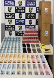 Suspeita de feminicídio leva PM a tabacaria e expõe esquema de cigarros piratas em Rondonópolis